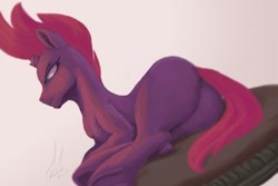 Size: 920x613 | Tagged: safe, artist:grissaecrim, artist:raikoh, imported from derpibooru, tempest shadow, pony, unicorn, my little pony: the movie, broken horn, butt, female, mare, plot, solo