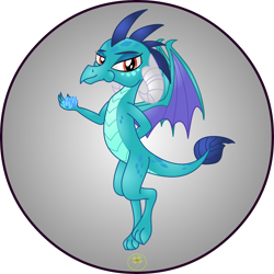 Size: 5000x5000 | Tagged: safe, artist:lakword, imported from derpibooru, princess ember, dragon, absurd resolution, cool, cute, eating, female, gem, happy, munching, simple background, solo, standing, transparent background