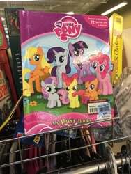 Size: 3024x4032 | Tagged: safe, imported from derpibooru, apple bloom, applejack, pinkie pie, rarity, scootaloo, sweetie belle, twilight sparkle, book, goodwill, irl, photo