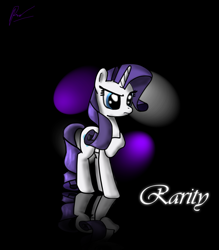 Size: 4000x4569 | Tagged: safe, artist:phendyl, imported from derpibooru, rarity, pony, absurd resolution, female, reflection, solo