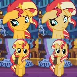 Size: 1920x1920 | Tagged: safe, imported from derpibooru, sunset shimmer, equestria girls, mirror magic, spoiler:eqg specials, comparison, you had one job