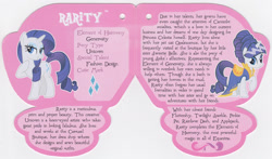 Size: 1712x1007 | Tagged: safe, imported from derpibooru, rarity, pony, unicorn, 4de, cutie mark, text