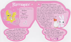 Size: 1712x1007 | Tagged: safe, imported from derpibooru, angel bunny, fluttershy, pegasus, pony, 4de, cutie mark, text