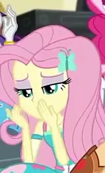 Size: 202x330 | Tagged: safe, imported from derpibooru, screencap, fluttershy, equestria girls, equestria girls series, barrette, clothes, cropped, female