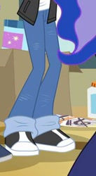 Size: 163x297 | Tagged: safe, imported from derpibooru, screencap, flash sentry, a banner day, equestria girls, friendship games, clothes, converse, cropped, legs, pants, pictures of legs, shoes, sneakers