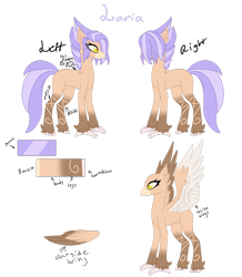 Size: 1024x1174 | Tagged: safe, artist:kimyowolf, imported from derpibooru, oc, oc only, classical hippogriff, hippogriff, my little pony: the movie, reference sheet