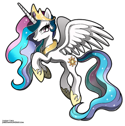 Size: 840x847 | Tagged: safe, artist:angelwaveo6, artist:lindsay cibos, edit, imported from derpibooru, princess celestia, alicorn, pony, crown, female, jewelry, mare, regalia, simple background, solo, transparent background