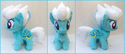 Size: 1721x742 | Tagged: safe, artist:lilmoon, imported from derpibooru, fleetfoot, pony, chibi, irl, photo, plushie, solo