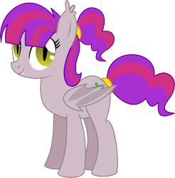 Size: 6565x6684 | Tagged: safe, artist:cyanlightning, imported from derpibooru, oc, oc only, oc:mulberry leaves, bat pony, .svg available, absurd resolution, bat pony oc, fangs, female, folded wings, looking at you, mare, simple background, solo, transparent background, vector