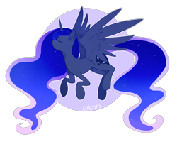 Size: 2500x2000 | Tagged: safe, artist:ghostycalico, imported from derpibooru, princess luna, alicorn, pony, abstract background, eyes closed, female, mare, simple background, solo, transparent background