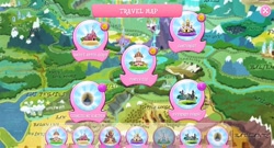 Size: 800x431 | Tagged: safe, imported from derpibooru, screencap, gameloft, map, map of equestria