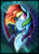 Size: 2400x3300 | Tagged: safe, artist:cosmicchrissy, imported from derpibooru, rainbow dash, female, solo