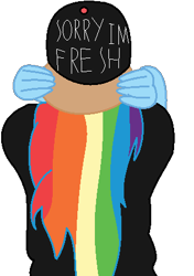 Size: 313x445 | Tagged: safe, artist:rainbowdashswagpony, imported from derpibooru, rainbow dash, equestria girls, female, solo