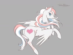 Size: 1600x1200 | Tagged: safe, artist:theglassaddiction, imported from derpibooru, star catcher, pegasus, pony, female, g3, mare, simple background, solo