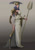 Size: 1024x1448 | Tagged: safe, artist:sunset tide, imported from derpibooru, princess celestia, elf, human, light elf, armor, elf ears, female, gladiator, greece, greek helmet, humanized, solo, staff, unicorns as elves, warrior celestia, watermark, weapon