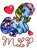 Size: 3510x4800 | Tagged: safe, artist:tanyakay, imported from derpibooru, rainbow dash (g3), coloring book, female, g3, solo, traditional art