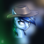 Size: 1100x1100 | Tagged: safe, artist:justafallingstar, artist:starfall-spark, imported from derpibooru, oc, oc only, oc:p-21, fallout equestria, blue eyes, bust, clothes, colt, hat, head, male