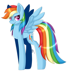 Size: 2025x2147 | Tagged: safe, artist:inspiredpixels, imported from derpibooru, rainbow dash, pegasus, pony, female, looking at you, mare, simple background, smiling, solo, transparent background