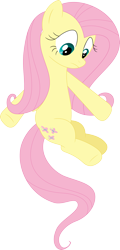 Size: 1709x3575 | Tagged: safe, artist:porygon2z, imported from derpibooru, fluttershy, pegasus, pony, the super speedy cider squeezy 6000, female, fluttershy sleeps naked, mare, simple background, solo, transparent background, vector