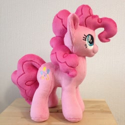 Size: 960x960 | Tagged: safe, artist:burgunzik, imported from derpibooru, pinkie pie, irl, photo, plushie, solo