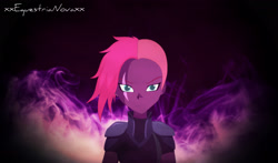 Size: 2728x1608 | Tagged: safe, artist:xxequestrianovaxx, imported from derpibooru, tempest shadow, equestria girls, my little pony: the movie, armor, equestria girls-ified, eye scar, female, looking at you, scar, solo