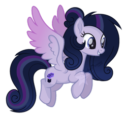 Size: 600x555 | Tagged: safe, artist:spiritualpresence, imported from derpibooru, oc, oc only, oc:cosmetic sentinel, pegasus, pony, female, mare, next generation, offspring, parent:flash sentry, parent:twilight sparkle, parents:flashlight, simple background, solo, transparent background