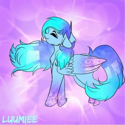 Size: 1000x1000 | Tagged: safe, artist:luumiee, imported from derpibooru, oc, oc only, pegasus, pony, female, mare, solo