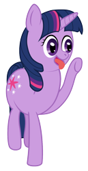 Size: 640x1236 | Tagged: safe, artist:mfg637, imported from derpibooru, twilight sparkle, pony, unicorn, female, mare, open mouth, simple background, solo, tongue out, transparent background, unicorn twilight, vector