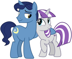 Size: 3650x3000 | Tagged: safe, artist:cheezedoodle96, imported from derpibooru, night light, twilight velvet, pony, unicorn, once upon a zeppelin, .svg available, couple, eye contact, female, husband and wife, lidded eyes, looking at each other, male, mare, nightvelvet, raised hoof, shipping, simple background, stallion, straight, svg, transparent background, vector