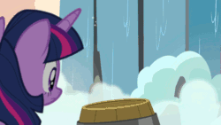 Size: 960x540 | Tagged: safe, imported from derpibooru, screencap, twilight sparkle, twilight velvet, alicorn, pony, unicorn, once upon a zeppelin, season 7, animated, barrel, cute, excited, female, gif, happy, helmet, lifejacket, mawshot, neighagra falls, nose in the air, open mouth, twilight sparkle (alicorn), uvula, velvetbetes, volumetric mouth, waterfall, wet mane