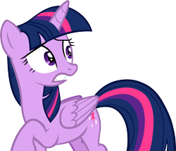 Size: 4677x4007 | Tagged: safe, artist:ironm17, imported from derpibooru, twilight sparkle, alicorn, pony, once upon a zeppelin, absurd resolution, female, mare, shocked, simple background, solo, transparent background, twilight sparkle (alicorn), vector