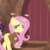 Size: 504x504 | Tagged: safe, edit, edited screencap, imported from derpibooru, screencap, fluttershy, a health of information, animated, circling stars, dizzy, drunk, drunkershy, female, gif, reversed