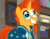 Size: 1323x1038 | Tagged: safe, imported from derpibooru, screencap, sunburst, pony, unicorn, uncommon bond, animated, cute, eye shimmer, gif, glasses, happy, male, smiling, solo, stallion, sunbetes, sweet dreams fuel