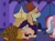 Size: 3891x2901 | Tagged: safe, artist:kindheart525, imported from derpibooru, oc, oc only, oc:discovery, oc:honeycrisp, oc:primrose, oc:somerset sour cider, earth pony, pony, unicorn, kindverse, barbie, nightmare night, offspring, parent:big macintosh, parent:cheerilee, parent:fancypants, parent:fleur-de-lis, parent:sugar belle, parents:cheerimac, parents:fancyfleur, parents:sugarmac, pimp coat, roald dahl, sunglasses, willy wonka, willy wonka and the chocolate factory