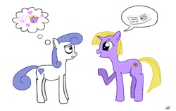 Size: 1291x813 | Tagged: safe, artist:dafiltafish, deleted from derpibooru, imported from derpibooru, implied lesbian, oc nameless, simple background, white background