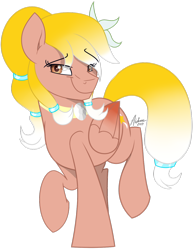 Size: 1024x1310 | Tagged: safe, artist:aidraws, artist:artsyambi, imported from derpibooru, oc, oc only, oc:vi, pegasus, pony, colored wings, colored wingtips, female, mare, older, raised hoof, simple background, solo, transparent background