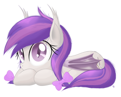Size: 2443x1964 | Tagged: safe, artist:vito, deleted from derpibooru, imported from derpibooru, oc, oc only, oc:dusk dancer, bat pony, confused, looking at you, pigtails