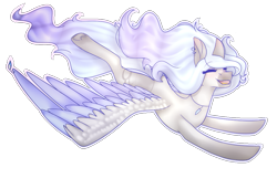 Size: 1041x713 | Tagged: safe, artist:karinanight125, imported from derpibooru, oc, oc only, oc:sky night, pegasus, pony, colored wings, female, flying, mare, multicolored wings, simple background, solo, transparent background