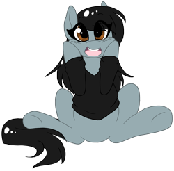 Size: 1852x1822 | Tagged: safe, artist:ashleynicholsart, deleted from derpibooru, imported from derpibooru, pony, boxxy, cute, ponified, simple background, solo, transparent background