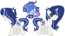 Size: 1693x926 | Tagged: safe, artist:spectrumnightyt, imported from derpibooru, oc, oc only, oc:galaxy sparkle, pony, unicorn, base used, female, mare, offspring, offspring's offspring, parent:oc:spectrum night, parent:oc:velvet sentry, parents:oc x oc, solo