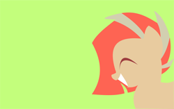 Size: 1632x1023 | Tagged: safe, artist:anonymousnekodos, imported from derpibooru, oc, oc only, oc:bubbi sweet, pony, female, lineless, mare, smiling, solo, wallpaper