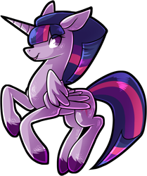 Size: 2955x3543 | Tagged: safe, artist:draikinator, artist:polyhexian, imported from derpibooru, twilight sparkle, alicorn, pony, colored, female, mare, older, older twilight, simple background, smiling, solo, transparent background, twilight sparkle (alicorn)