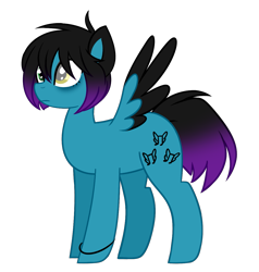 Size: 1161x1218 | Tagged: safe, artist:despotshy, imported from derpibooru, oc, oc only, oc:despy, pegasus, pony, colored wings, female, mare, multicolored wings, simple background, solo, transparent background