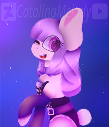 Size: 1242x1440 | Tagged: safe, artist:creadorachan, imported from derpibooru, earth pony, pony, chuchu, clothes, female, mare, night, ponified, show by rock!!, solo
