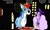 Size: 1000x600 | Tagged: safe, artist:selfirtwidash15, imported from derpibooru, rainbow dash, twilight sparkle, dog, candle, crossover, disney, duo, female, food, lady and the tramp, lesbian, littlest pet shop, parody, pasta, rainbow dog, shipping, spaghetti, spaghetti scene, species swap, twidash, twilight barkle, zoe trent