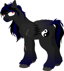 Size: 2391x2622 | Tagged: safe, artist:anonymousnekodos, imported from derpibooru, oc, oc only, oc:shadow zephyr, pegasus, pony, high res, male, simple background, solo, stallion, transparent background