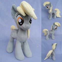 Size: 1564x1564 | Tagged: safe, artist:doctorkoda, imported from derpibooru, derpy hooves, pony, irl, photo, plushie, solo