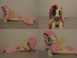 Size: 1597x1199 | Tagged: safe, artist:little-broy-peep, imported from derpibooru, fluttershy, seapony (g4), irl, photo, plushie, seapony fluttershy, solo