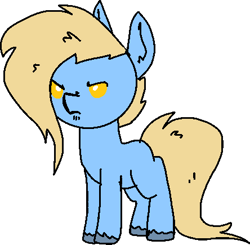 Size: 444x435 | Tagged: safe, artist:nootaz, imported from derpibooru, oc, oc only, oc:blank space, earth pony, pony, female, mare, simple background, solo, transparent background, unshorn fetlocks