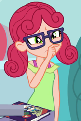 Size: 381x567 | Tagged: safe, imported from derpibooru, screencap, alizarin bubblegum, coinky-dink world, eqg summertime shorts, equestria girls, cropped, female, solo